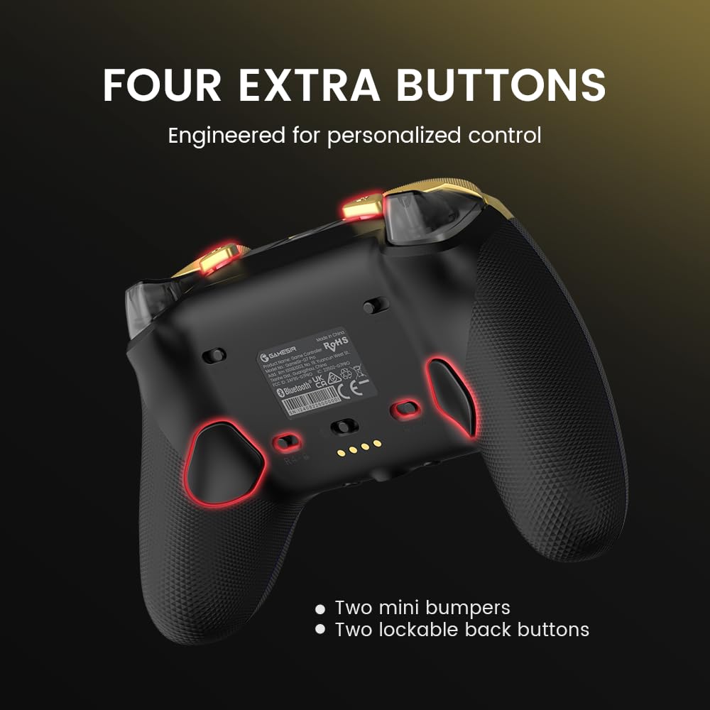 Проводной контроллер GameSir G7 Pro для Xbox Series X|S/Xbox One, ПК/Android, беспроводная совместимость, TMR стики, аналоговые триггеры с эффектом Холла, частота опроса 1000 Гц