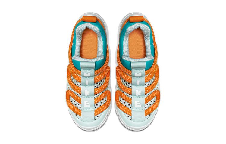 Nike Новинка BR BP Противоскользящая Амортизация Низкие Детские Lifestyle Кроссовки Светло-Голубые Дети Возраст 3 7 Лет CK0244-311