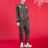 Свитшот Li Ning из коллекции спортивной моды, унисекс, цвет черный эбен, AWDQ929-2
