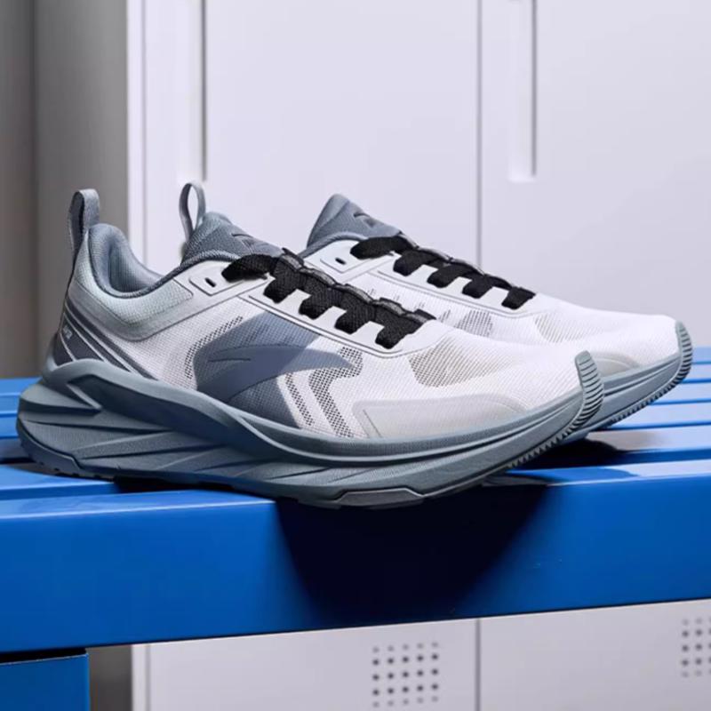 Anta Wanshan Удобные Универсальные Модные Нескользящие Износостойкие Дышащие Кроссовки с Низким Верхом для Тренировок Мужские кроссовки Серый 912528892-3