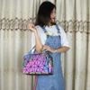 Luminous Pillow Bag Fashion Color Changing Square Geometric Rhombus Handbag Versatile Large Capacity Colorful Rhombus Messenger Bag