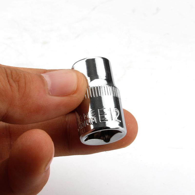 8 шт. 3/8 "набор торцевых головок Torx типа E E8 E10 E11 E12 E14 E16 E18 E20, инструменты для ручного ремонта