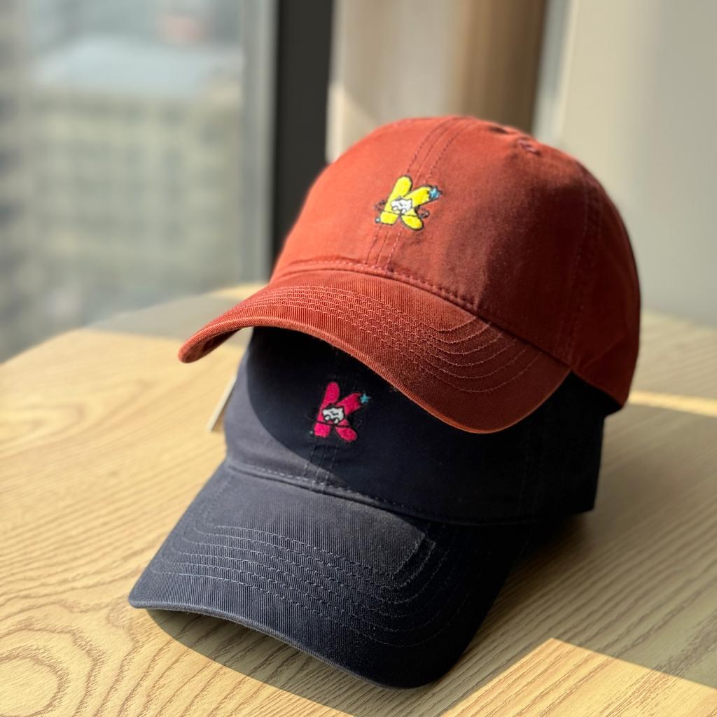 Korean-style spring and summer soft-top letter print K Embroidered baseball cap for men, trendy outdoor sports sun protection, face-slimming casual