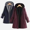 Cotton Padded Thick Hooded Women's Coat