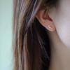 Изысканные серьги с жемчугом и цирконами в форме дуги, покрытые 14-каратным золотом, из стерлингового серебра 925 пробы для женщин, нежные, маленькие, элегантные аксессуары