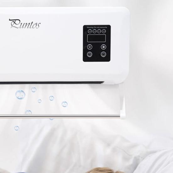 Настенный кондиционер Обогреватель воздуха Регулировка температуры Функция таймера Бесшумная работа Энергосберегающий вентилятор воздушного охлаждения