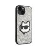 Karl Lagerfeld Nft Glitter Choupette Patch - Etui Iphone 14 (Srebrny)