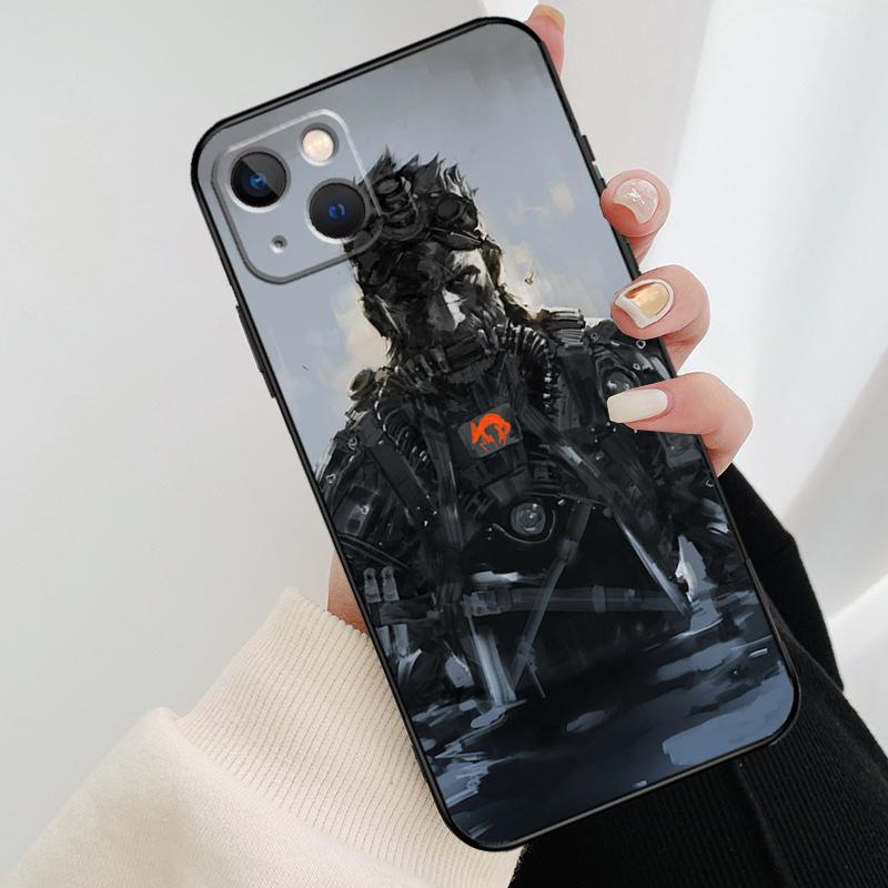 Metal Gear Solid Phone Case For iPhone 11 12 13 14 15 16 Pro XS Max Mini Cover For iPhone X XR Plus Back Case