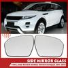 1Pair Auto Rear View Mirror Glass Replacement Parts W/ Back For Land Rover Range Rover Evoque L538 2012-2013 Car Accessories