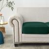 Sofa Seat Cover, Velvet, Green, Bottle Green 150-190Cm