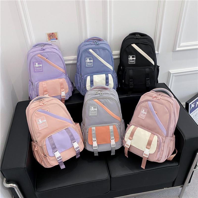 Женский рюкзак для школьников средней школы, рюкзак большой емкости