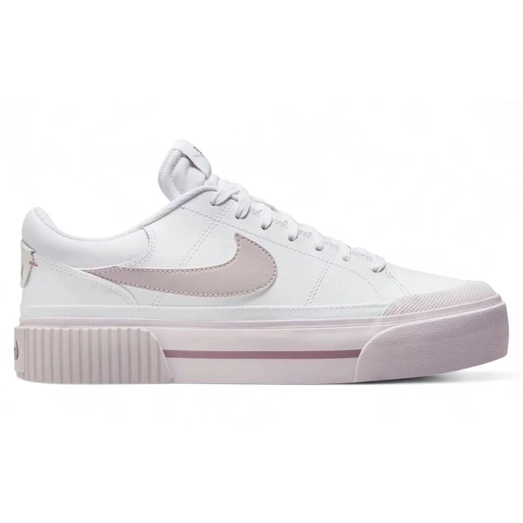 Nike Court Legacy Lift White Smokey Mauve Women's