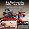 AAXU1 WLtoys 6407 1:Мини-модель радиоуправляемой машинки в масштабе 1:64 с пультом дистанционного управления и WiFi-приложением для управления камерой с рабочего стола