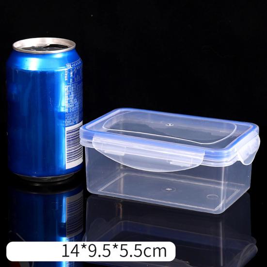 Кухонный холодильник, прямоугольные, четкие, термостойкие, удобные, без запаха, безопасные для микроволновой печи, пластиковые герметичные коробки для хранения фруктов