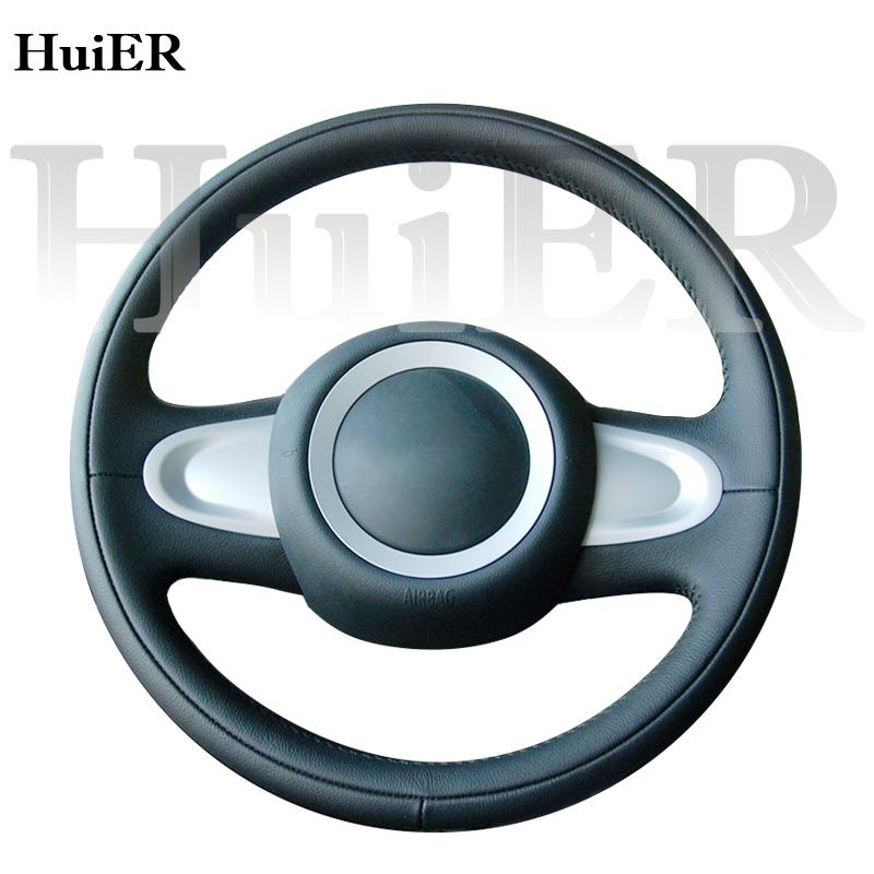 Ручная Прошивка Автомобильный Руль Обложка Обмотка Для BMW Mini Clubman 2010-2014 Нескользящая Дышащая Аксессуары для Интерьера