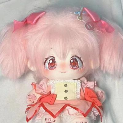 20 см Хлопковая кукла Японское аниме Puella Magi Madoka Magica Плюшевая Мягкая Набивная Кукла Фигурка Суперзвезды Подарки на Хэллоуин