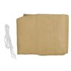 Outdoor Sunshade Sail 4x6m Beige High Density Polyethylene Rectangle Sun Shade Sail for Garden