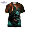 Pirate Ship Theme 3D Print Men's T-Shirt Summer Casual Men's Street T-Shirt Outdoor Sports Short Sleeve Fashion Men's T-Shirt