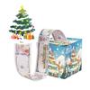 Christmas Money Box Pull-out Cash Gift Box DIY Holiday Money Gift Box with Transparent