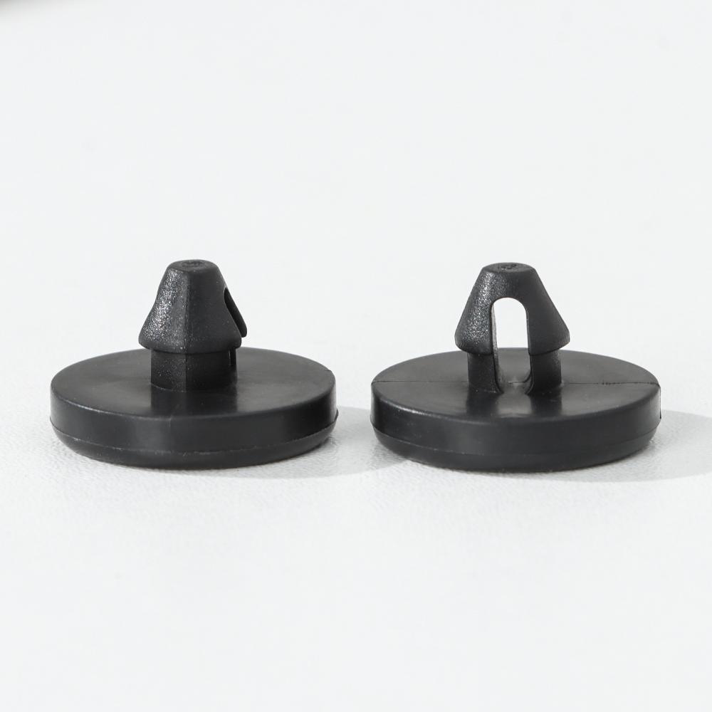 10Pcs Black Parts Lamp Brake Light Switch Stopper Cushion Clutch Brake Pedal Pad