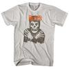 Новая модная футболка в стиле панк Misfits, ретро, уличный стиль, с рисунком черепа, мужская футболка, топ с принтом рок-черепа