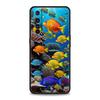 Мультяшный милый чехол для телефона с рыбками Для Realme 12 11 10 9 8 5G 7 6 GT5 GT3 GT2 Pro Plus C21 C11 C25 C35 Для GT Neo 2 3 3T 5 Чехол