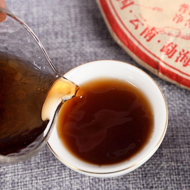 357г Пуэр Спелый чайный пирог Полезный напиток 357г