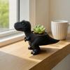 3D-печатный горшок для растений в виде динозавра Маленький цветочный горшок-динозавр Милое животное Контейнер для растений с кактусом