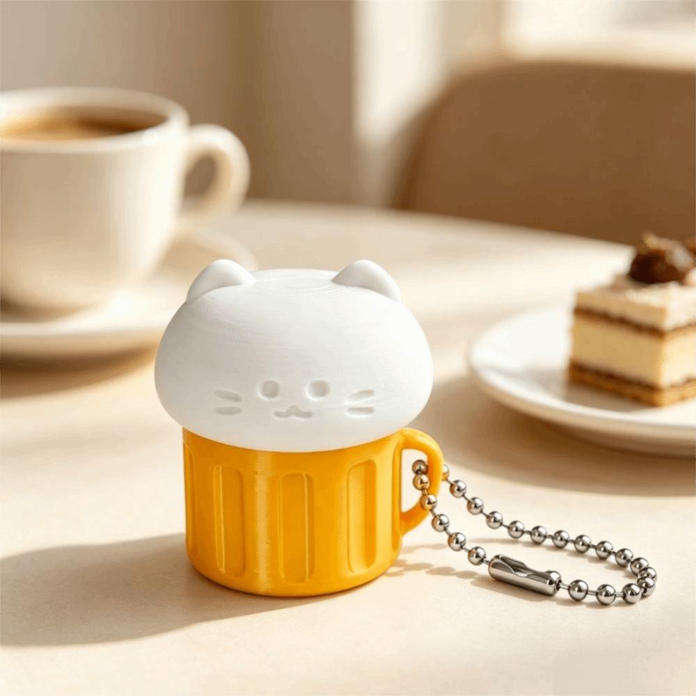 Simulation Vegetables 3D Printed Keychain 3D Printed Reduce Pressure Keychain Travel Use