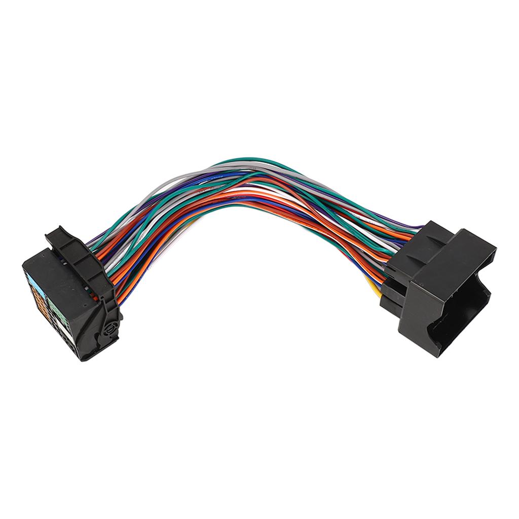 23cm 52Pin MQB Extension Adapter Cable with Quadlock Connector Radio Wiring Harness for A1 A3 A4 A5