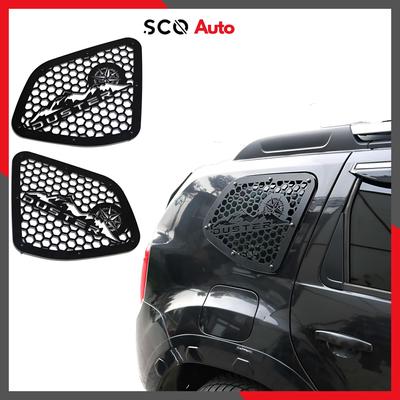 Для Dacia Duster I Metal Window Kit Exterior Accessories для Duster 2 шт. Black Window Cover 2010-2017 Years Off Road Accessories