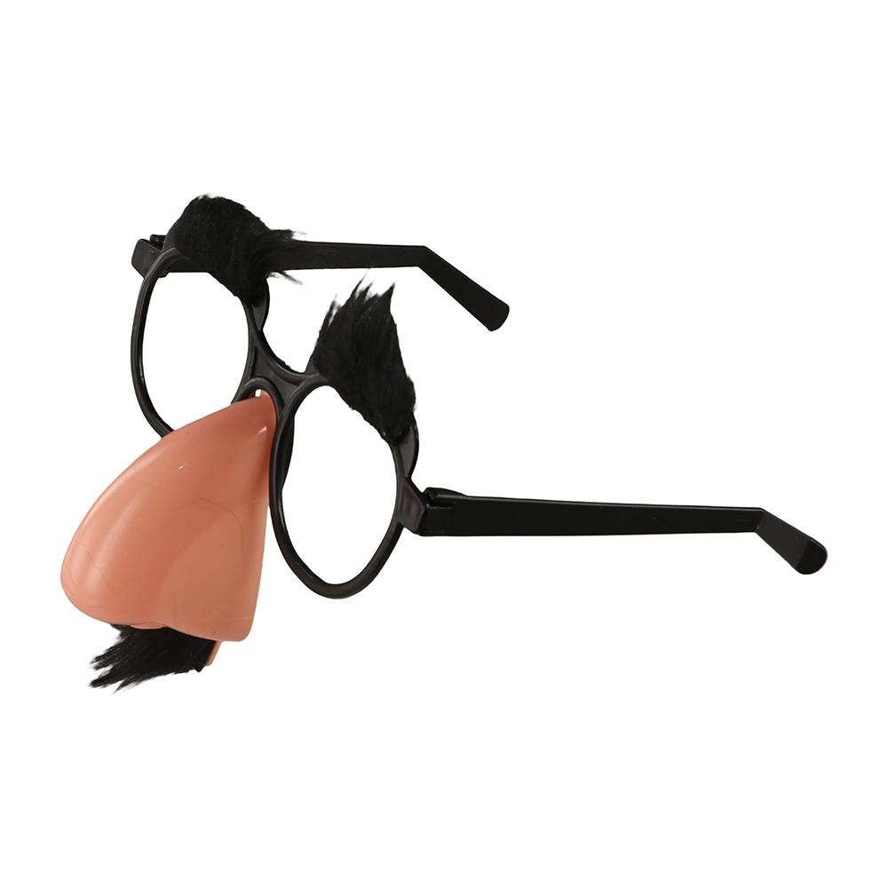 Пластиковые взрослые большие носы фестивальные принадлежности маскировка очки вечеринка маскарадный костюм реквизит