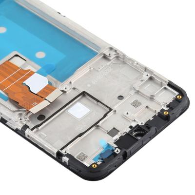 Сборка ЖК-экрана и тачскрина в сборе+Рамка Часть (без логотипа) для LG K22 LMK200Z/LMK200E/LMK200B/LM-K200