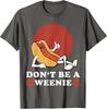 Retro Funny Hot Dog Graphic Tee - Vintage Style Humor Shirt