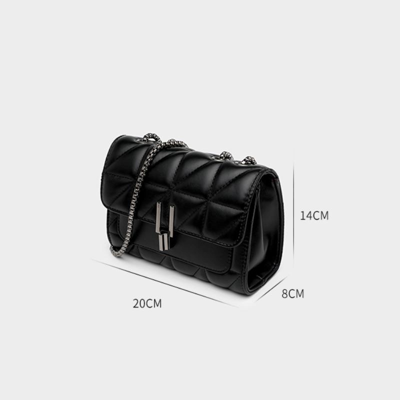 Luxury Designer Bags Women Leather Chain Crossbody Bags For Women Handbags Shoulder Bags Messenger Female Za Clutch