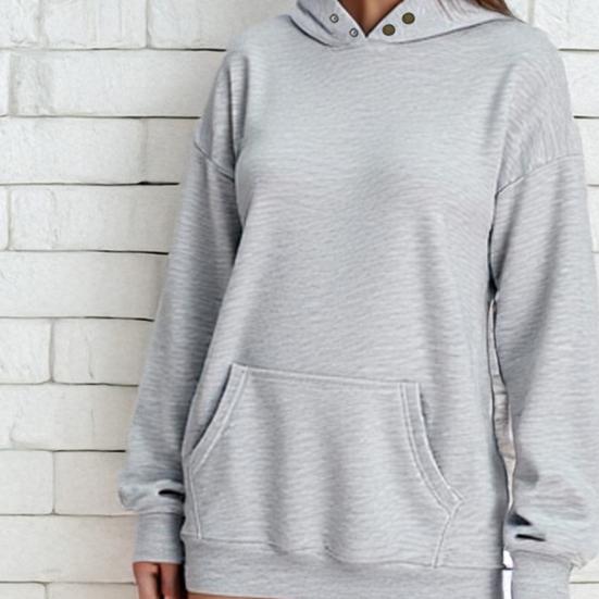 Женские худи оверсайз с длинным рукавом, пуловеры, свитшоты, повседневные топы для тренировок, осенние наряды с карманом
