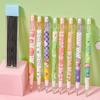 2.0MM 2B Mechanical Pencil Come With Eraser Movable Pencil Cartoon Propelling Pencil  Students