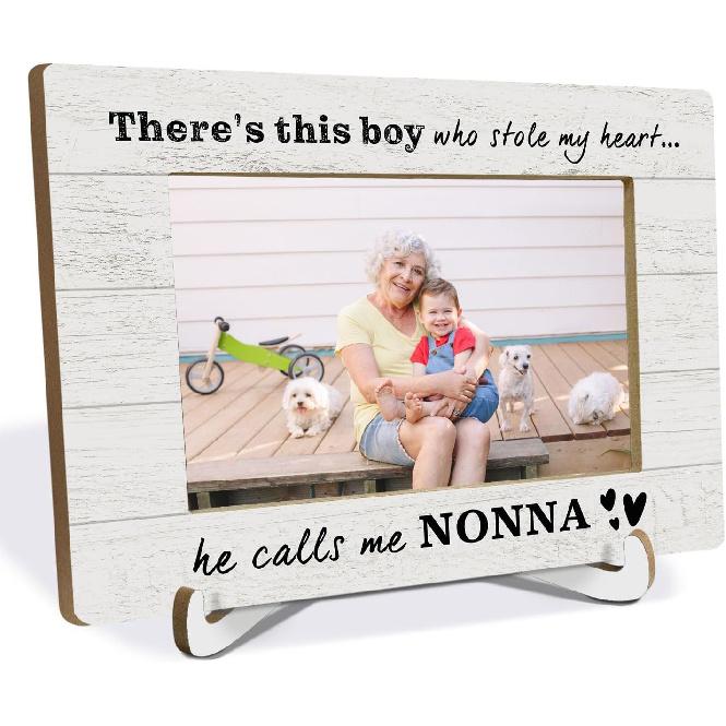 Great Grandma Gifts Picture Frame 4x6, I Just Keep Getting Better Great Grandma Gifts from Grandchild, Grandmother Photo Picture Frame Desk Tabletop
