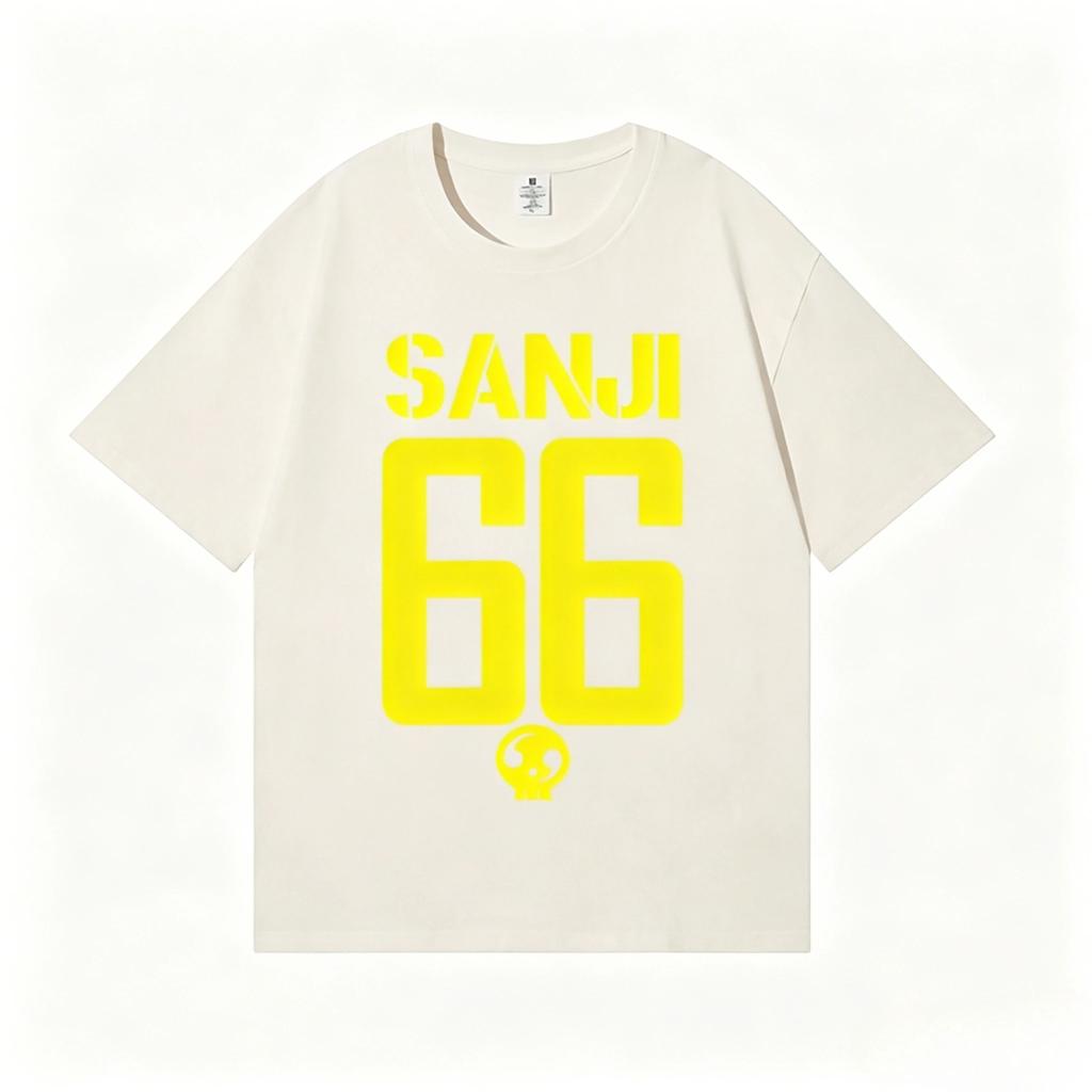 ONE PIECE Sanji Anime Style Classic Tee High-quality Streetwear Men's Clothing and Women Clothing 2026 Summer New T Shirt