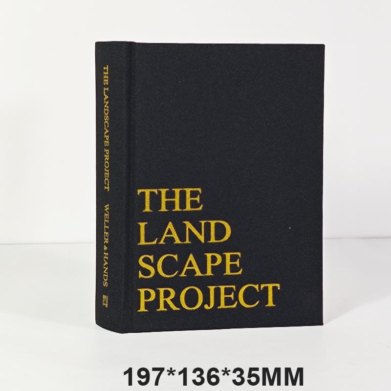Роскошная декоративная книга-имитация из ретро-кожи для офиса и дома