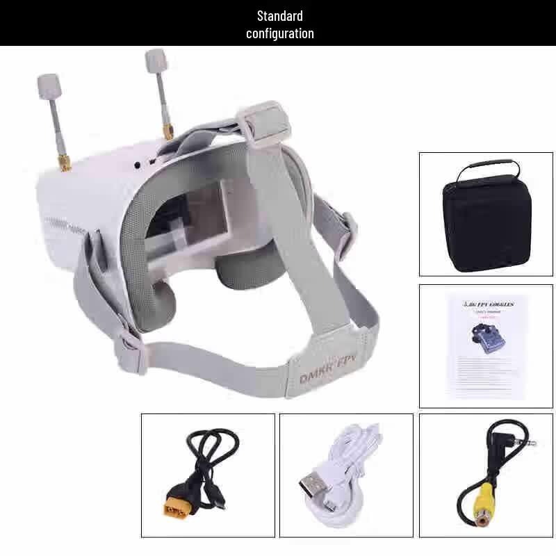 TYI 008D PRO 5.8G Analog FPV Goggles