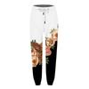 Women's Casual Fashion Sweatpants Printed Pants Elastic Waist Drawstring Pants