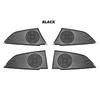 For KIA Telluride 2020-2025 LHD RHD Stainless Steel Rear Door Speaker Horn Cover Trim Anti-Scratch Interior Decor Car Accessorie