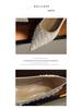 BEIJIANI 1578-23 Rhinestone Pearl High Heel Bridesmaid and Bride Wedding Shoes