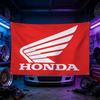 Логотип мотоцикла и автомобиля для Флага 120г Матовый полиэстер Сублимационная печать Прочный флаг для подвешивания для домашнего декора Мероприятие