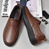 Мужские лоферы из натуральной кожи, удобная повседневная обувь для вождения, высококачественная коровья кожа, деловая мужская обувь ручной работы на плоской подошве для мужчин