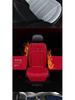 12V Heated Plush Car Seat Cushion - Winter Warmth for Front and Rear Seats
