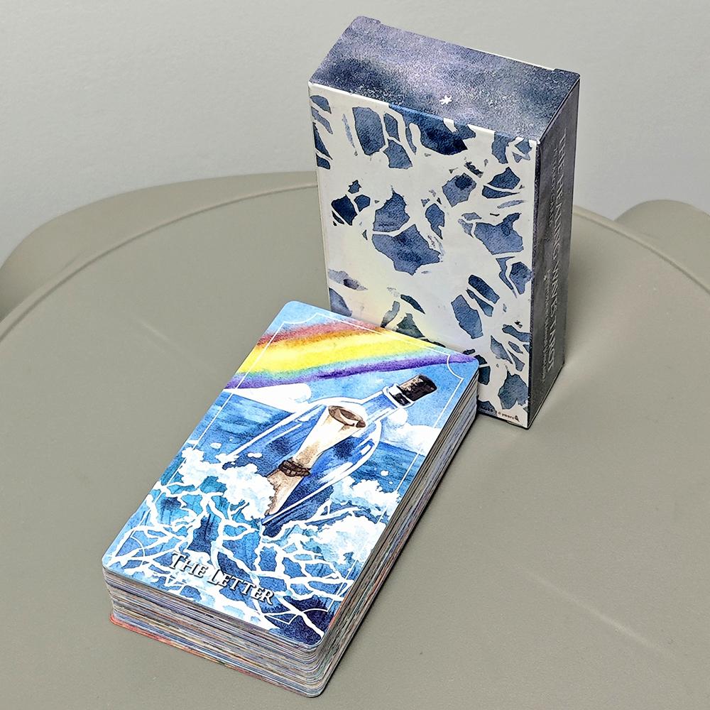 10,3*6 см Целительные волны Таро 78 шт. Карты Таро объединяют целительный аспект Матери-природы и искусства в художественном произведении