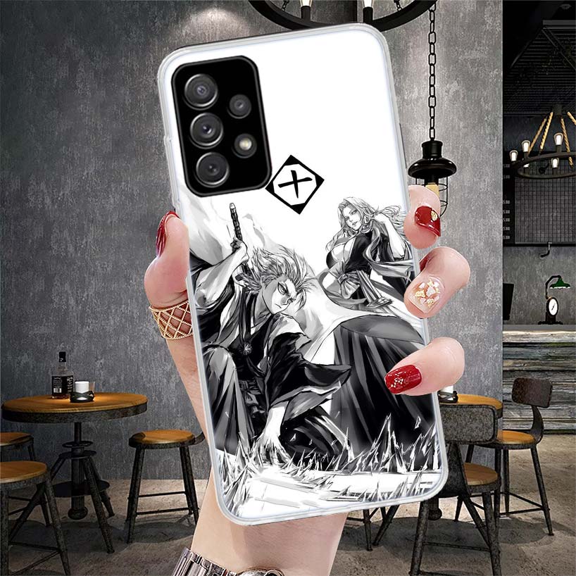 Хицугая Тоширо Bleach Мягкий чехол для телефона для Samsung Galaxy A13 A14 A15 A16 A17 A53 A54 A55 A56 A57 A33 A34 A35 A36 A37 A23 A2