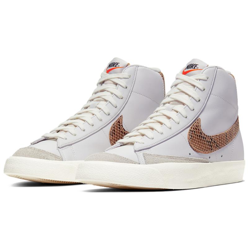 Nike Кроссовки Blazer Mid 77 Vintage Белые со змеиным принтом Обувь для скейтборда CI1176-002